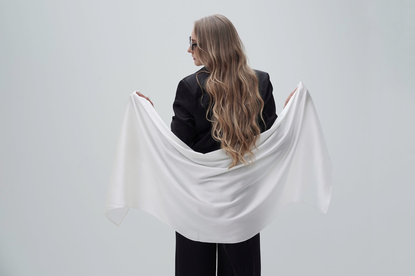 Tuch Seide - Creme Eleganz