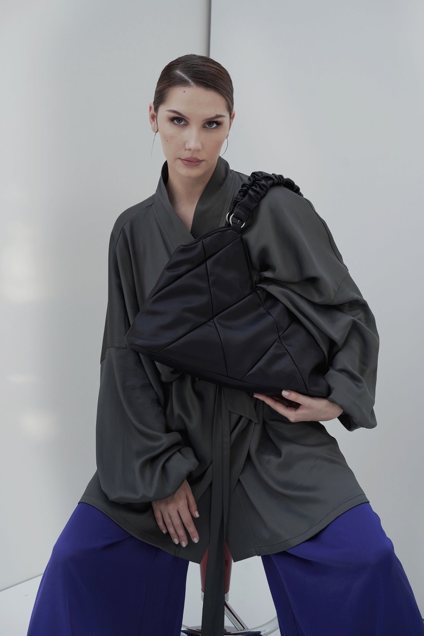 Limited Edition – Wrap Top Mud Grey