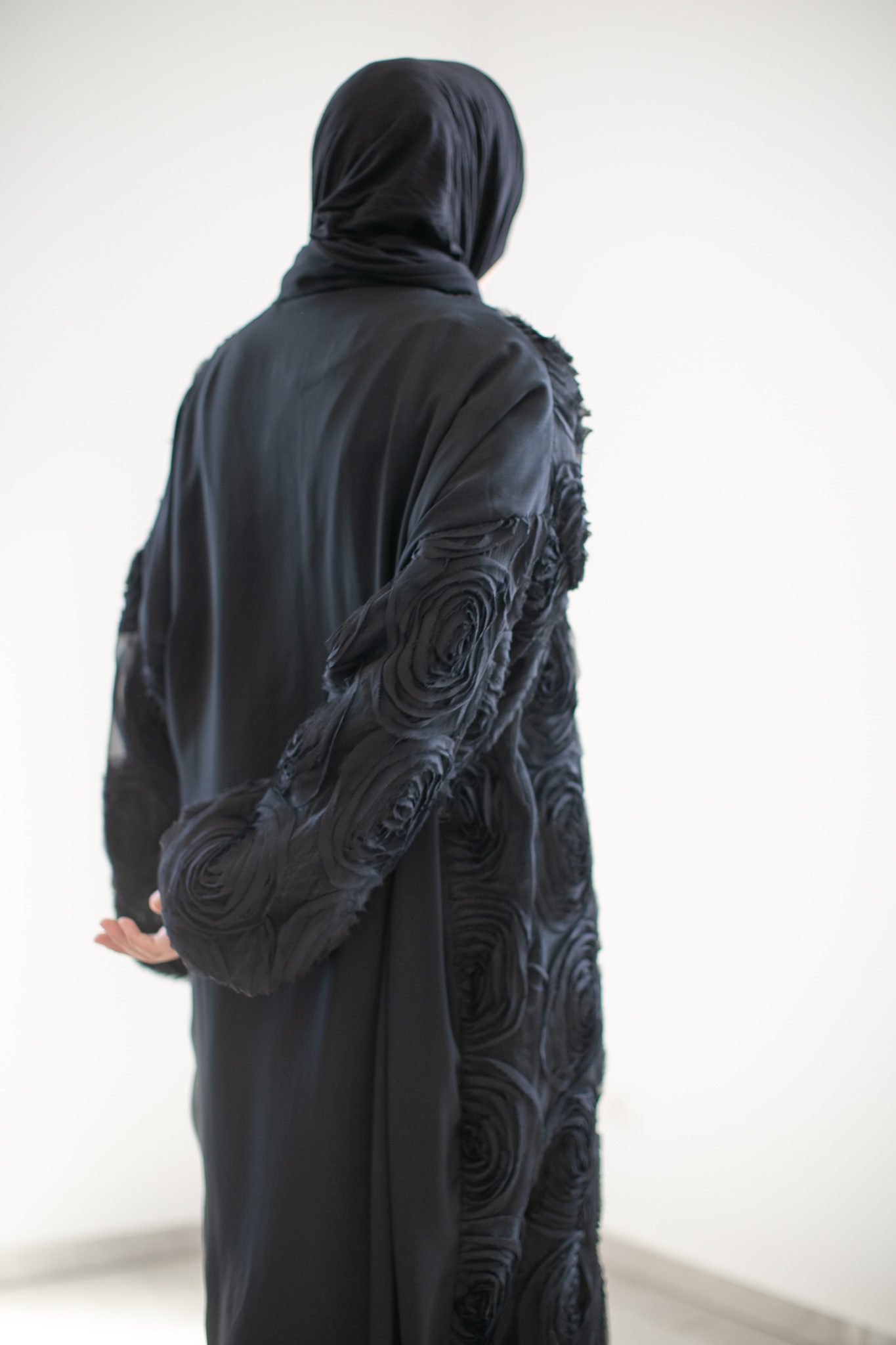 Size inclusive Kaftan - Black