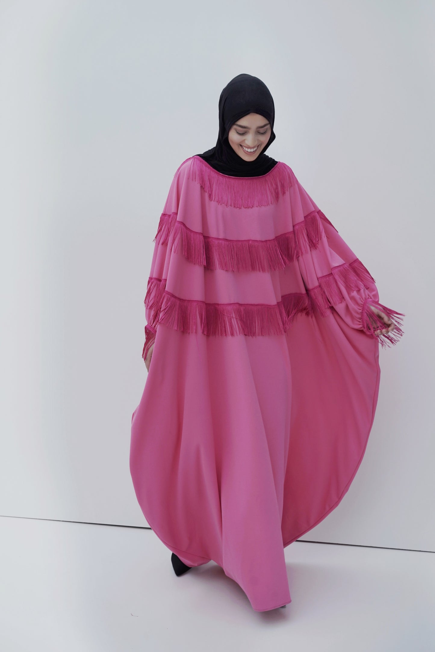 Size inclusive Kaftan - Pink