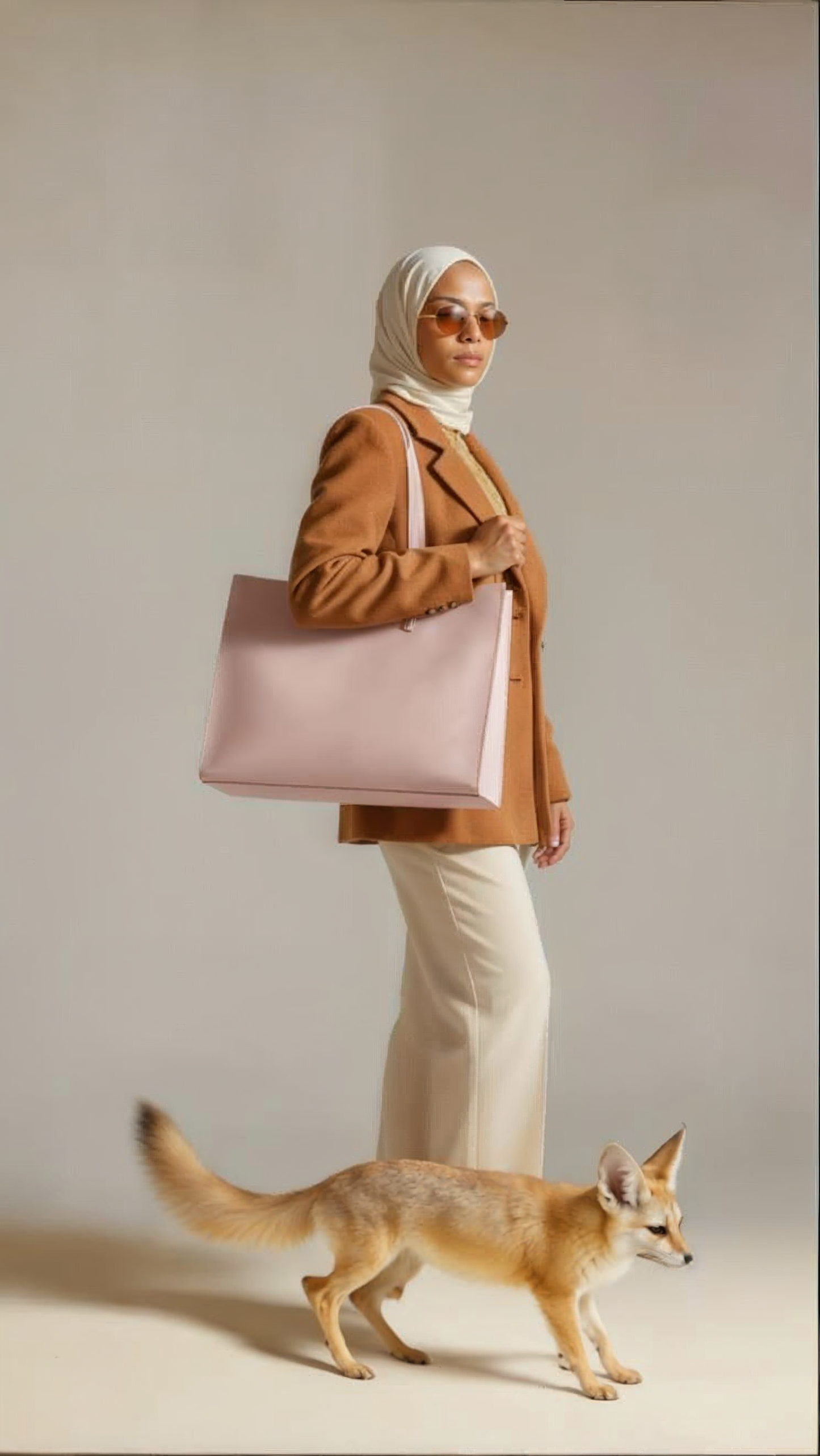 Business Travel Bag – Rosé Nude
