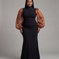 Volume Sleeve Gown – Copper
