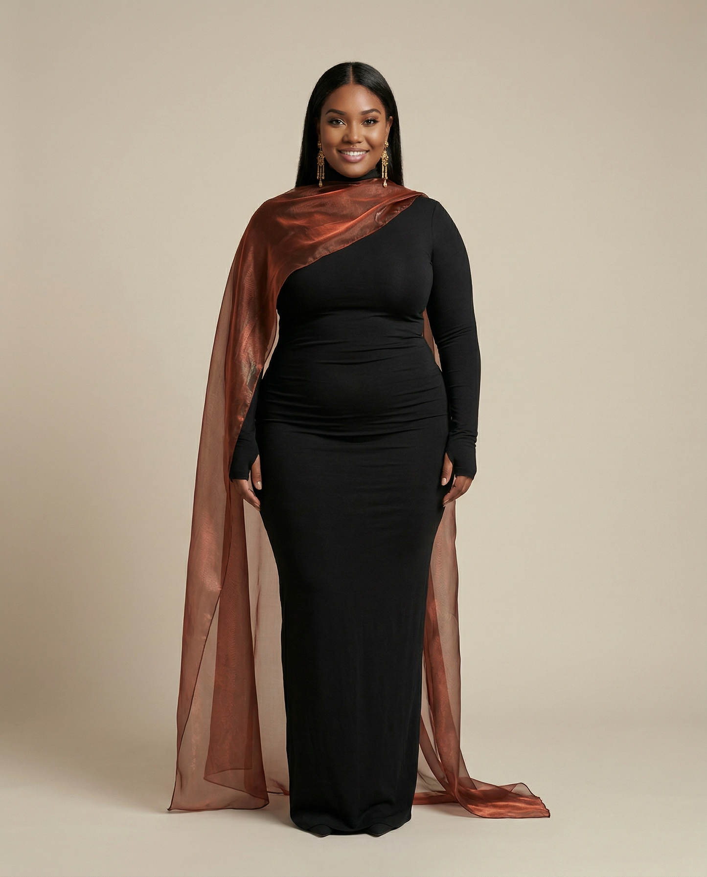 Cape Gown – Copper