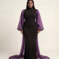 Sheer Sleeve Gown – Amethyst
