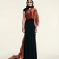 One-Shoulder Gown – Copper