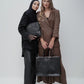 Laptoptasche – Schwarz Croco