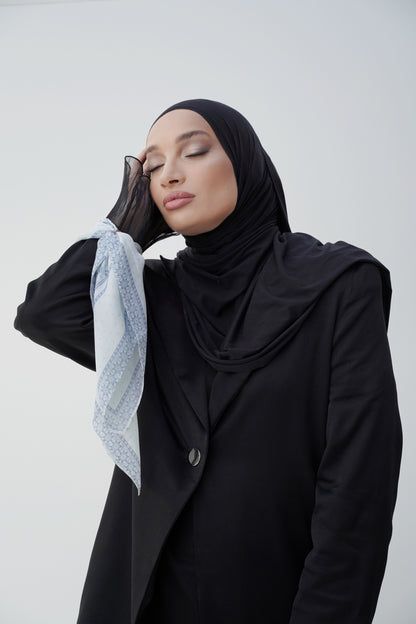 Blazer mit Chiffon