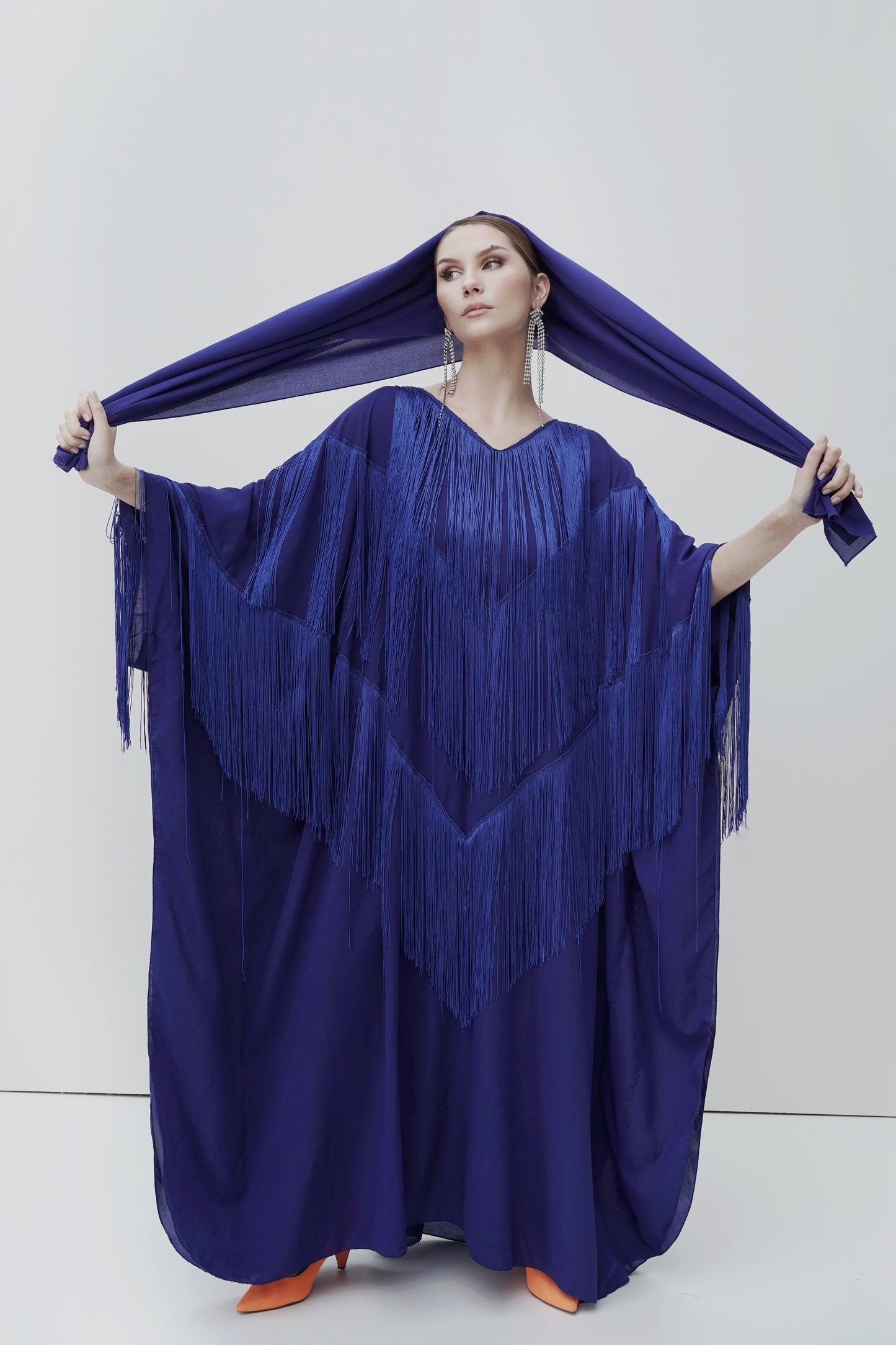 Size inclusive Kaftan - Blue